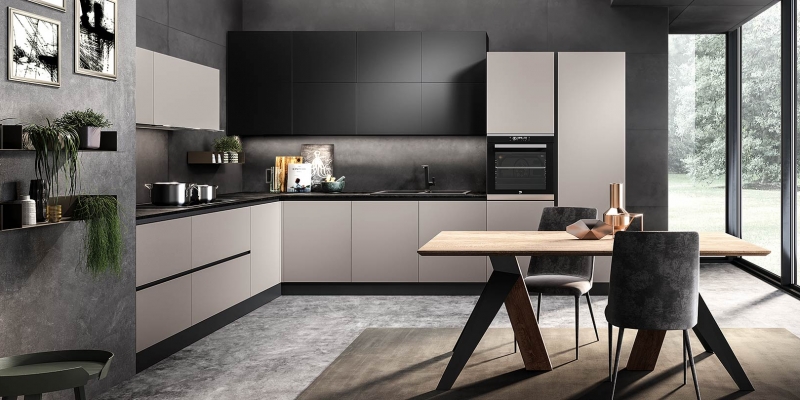 evo-cucina-eos-glass-visone-opaco-glass-nero-opaco